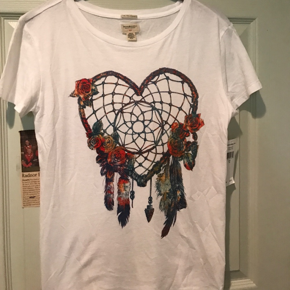 Graphic white t-shirt