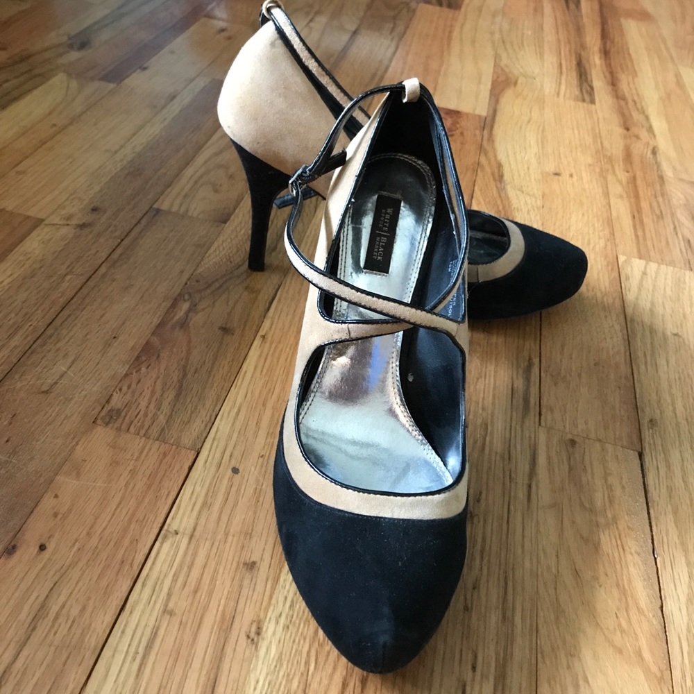 Platform high heel shoes