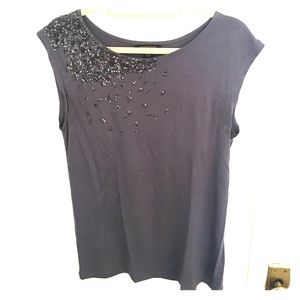 Banana Republic top with beading