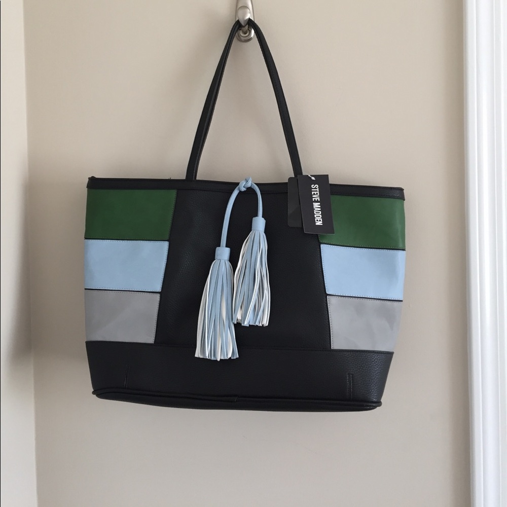 Steve Madden tassel large tote