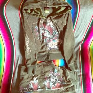 Ed Hardy tracksuit