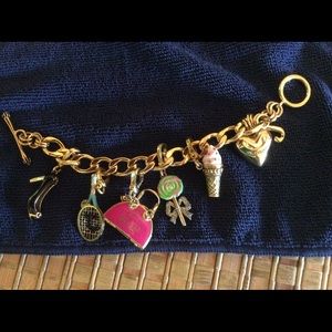 Juicy Couture bracelet with 6 juicy charms