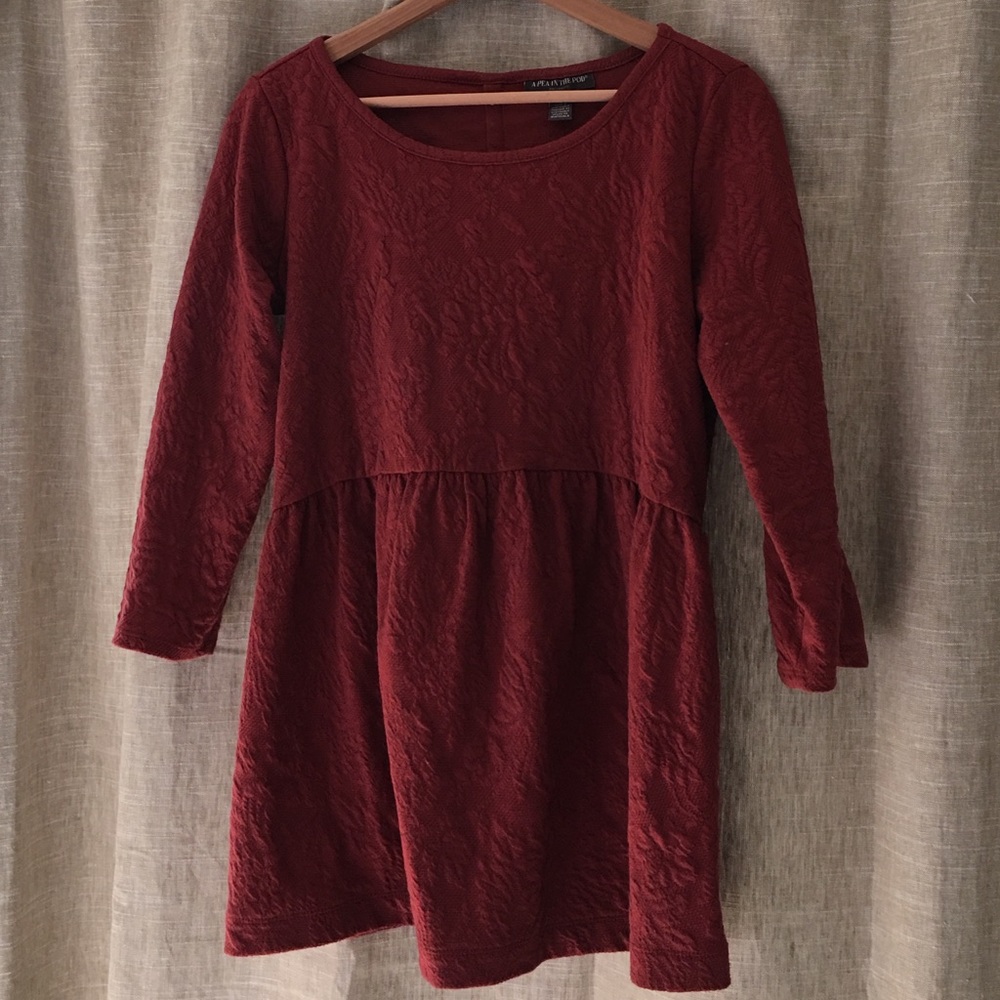 A Pea in the Pod Peplum Maternity Blouse