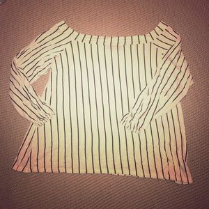 Off the shoulder top