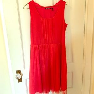 Nic + Zoe pink tulle dress