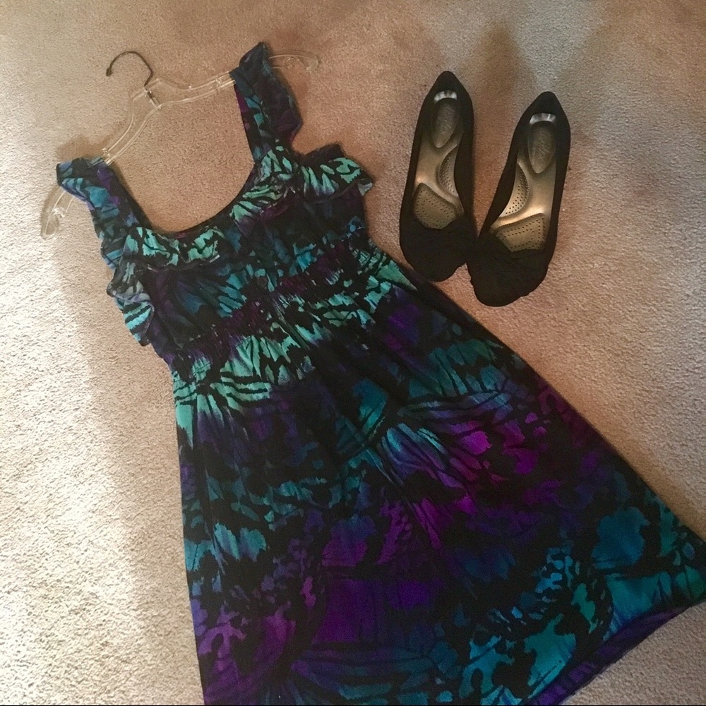 Butterfly print Dress