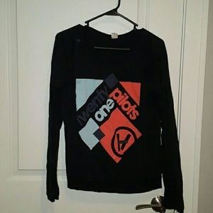 Twenty One Pilots long sleeved band shirt