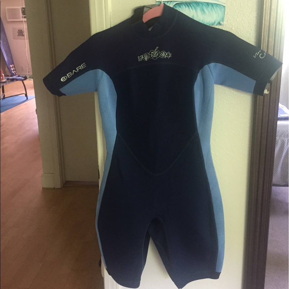 BARE 3mm shorty wetsuit