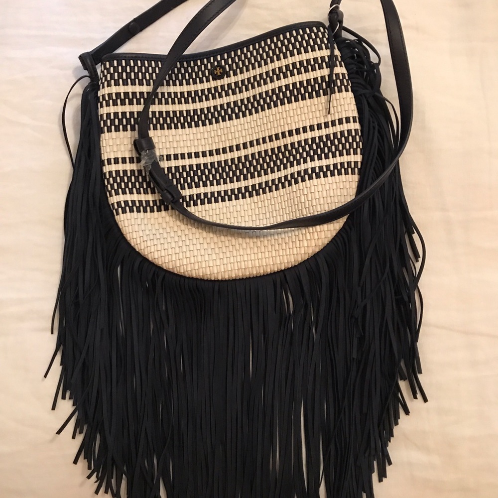 TORY BURCH FRINGE HOBO BAG NWT / NEVER BEEN WORN