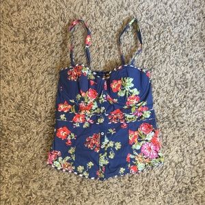 🌺Hollister Floral camisole top