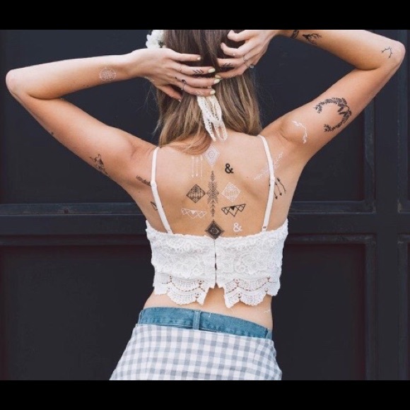 Holographic & Glow in the Dark Temporary Tattoos - Picture 2 of 7