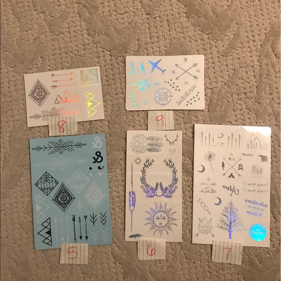 Holographic & Glow in the Dark Temporary Tattoos - Picture 6 of 7