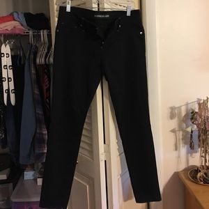 Black leggings from express