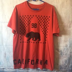 Red bear California shirt
