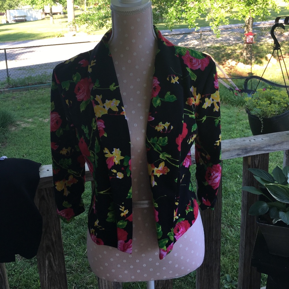 Cardigan blazer