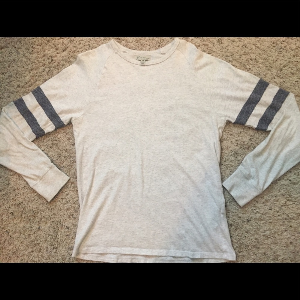 JCrew long sleeve slim t-shirt M