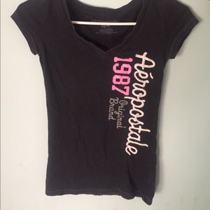 Black Aeropostale shirt