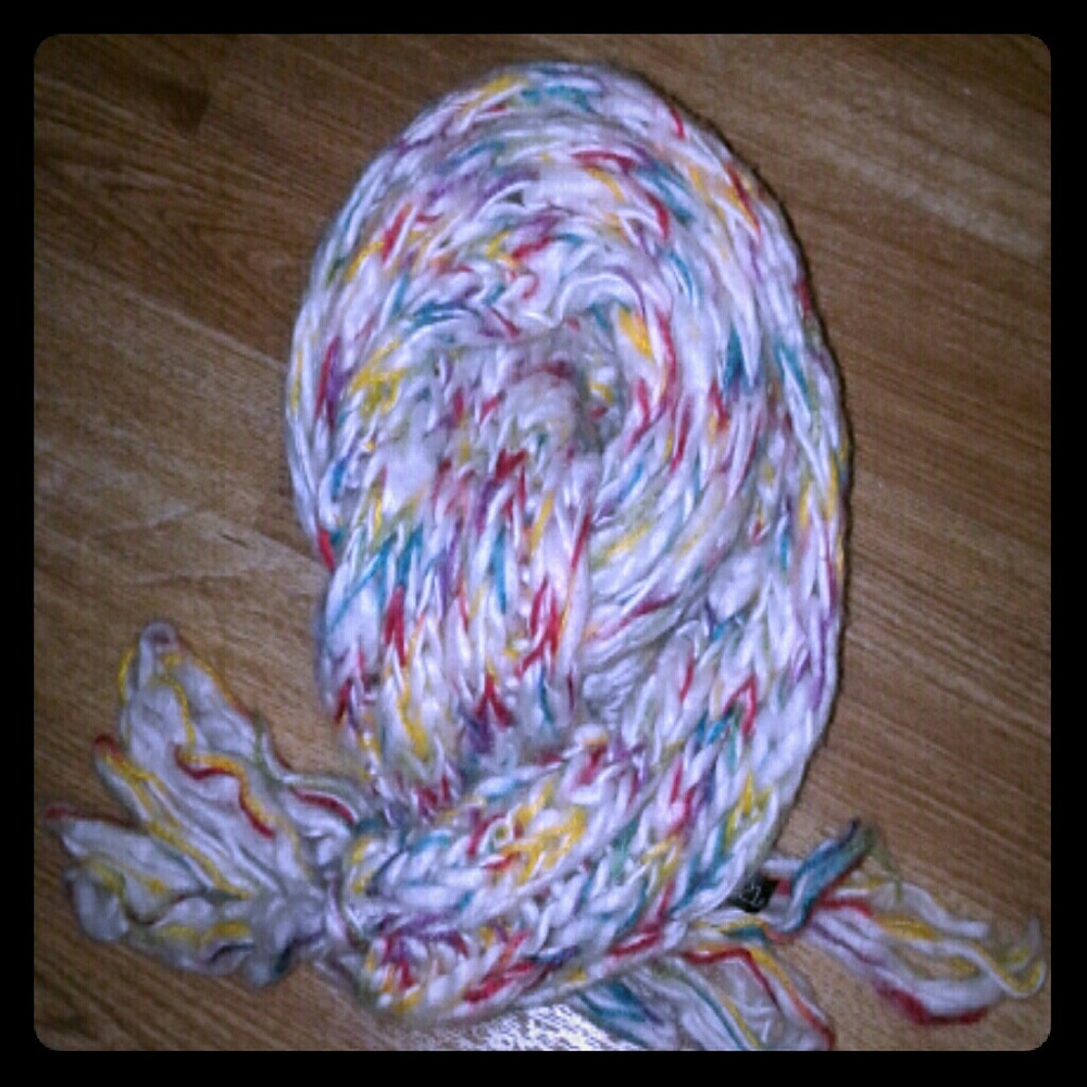 Rue 21 multicolored winter scarf