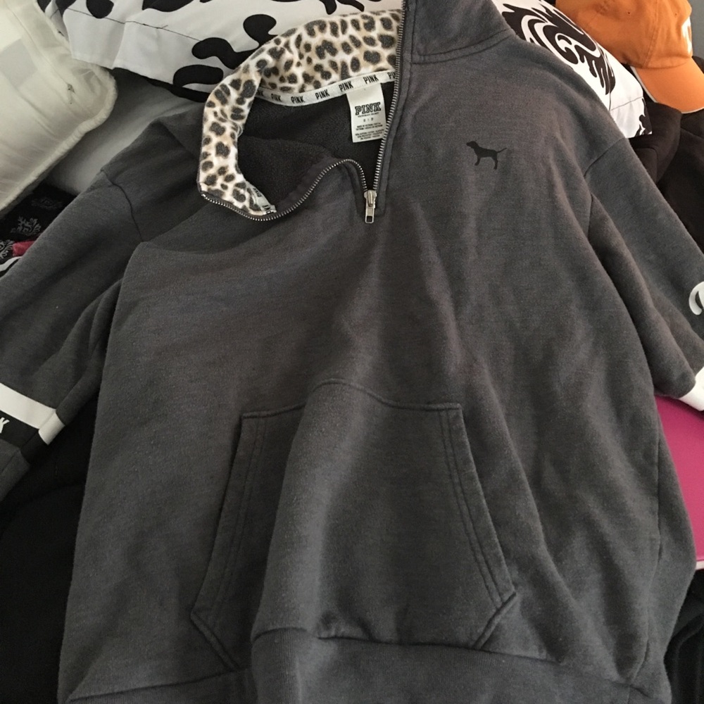 Pink pullover jacket!