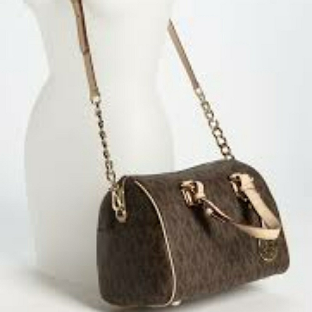 ♨ Michael Kors Grayson Bowling Satchel Bundle ♨ - Picture 7 of 8