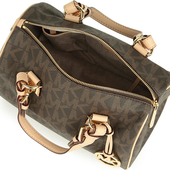 ♨ Michael Kors Grayson Bowling Satchel Bundle ♨ - Picture 3 of 8