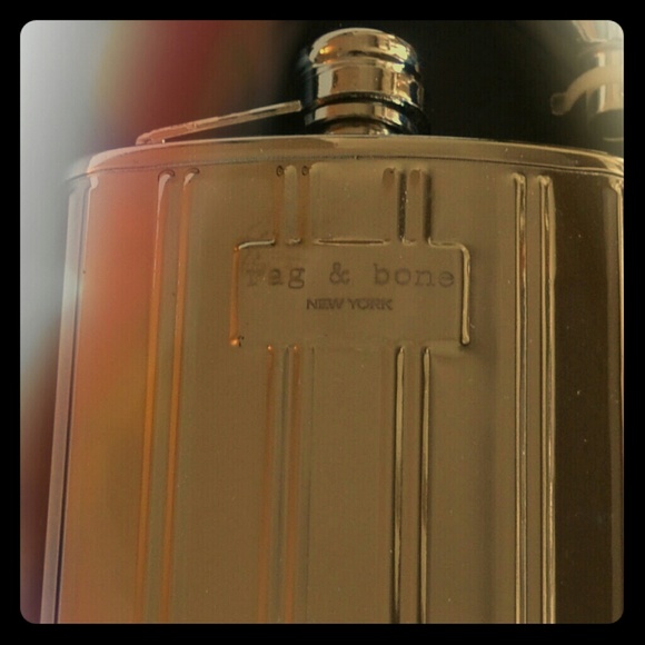Rag & Bone Silver Hip Flask - Picture 3 of 6
