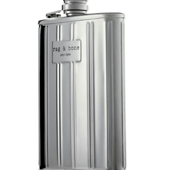 Rag & Bone Silver Hip Flask - Picture 4 of 6