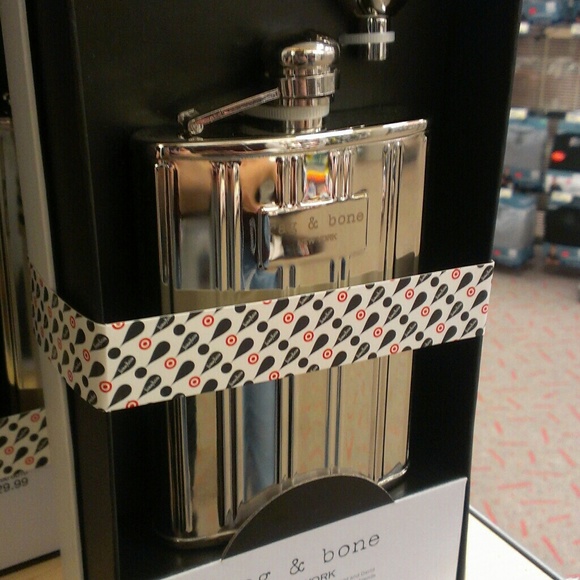 Rag & Bone Silver Hip Flask - Picture 6 of 6