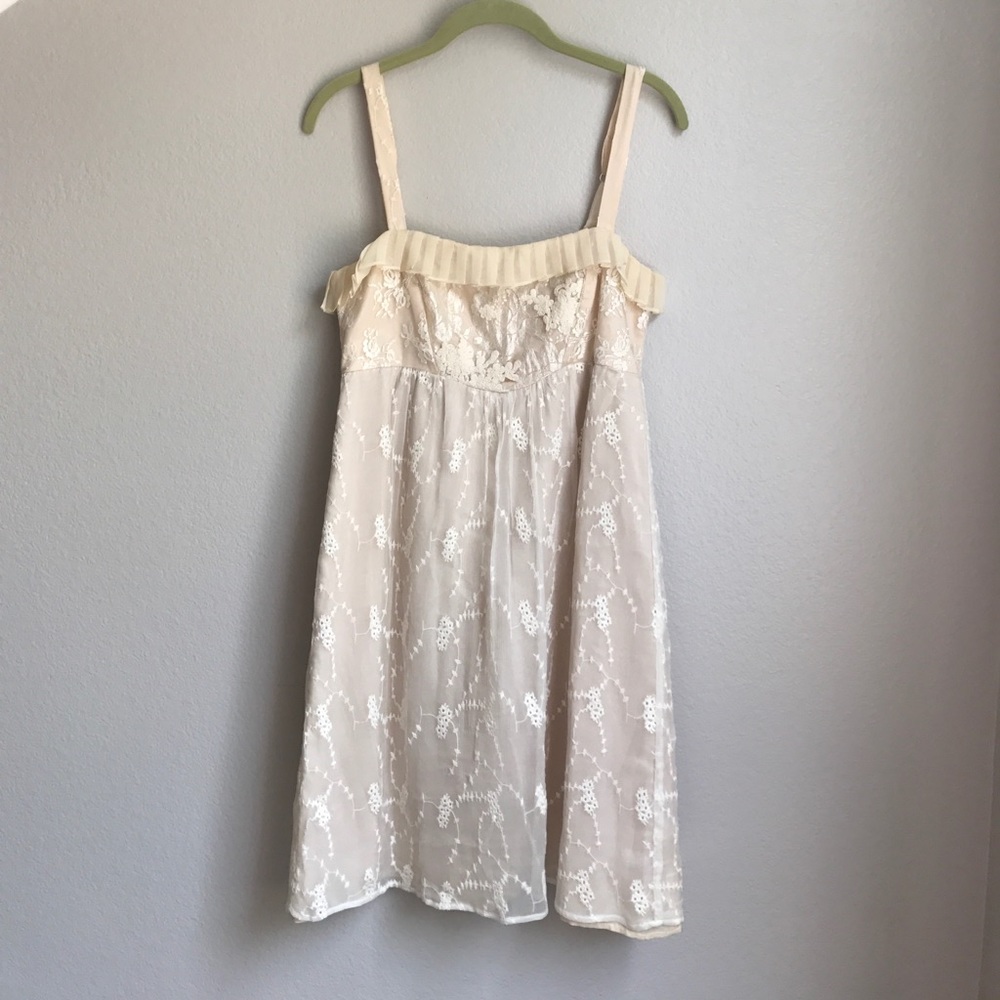Anthropologie left of center sleeveless dress