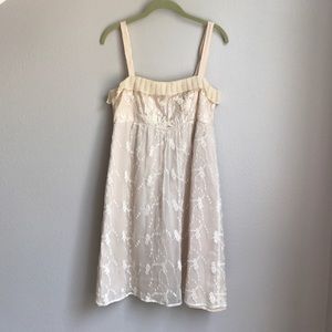 Anthropologie left of center sleeveless dress