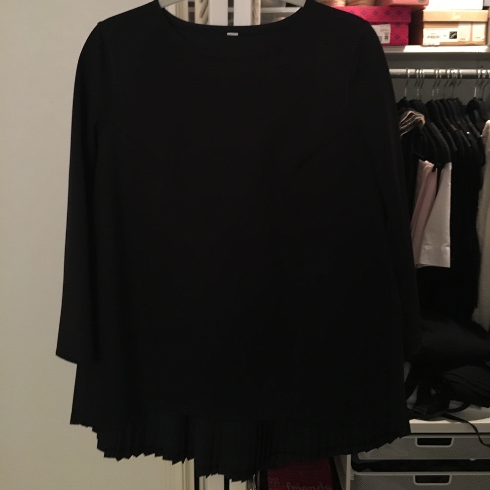 Lululemon black scuba top size 12