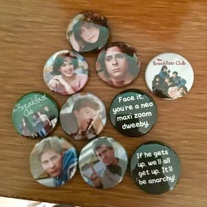 The Breakfast Club pins