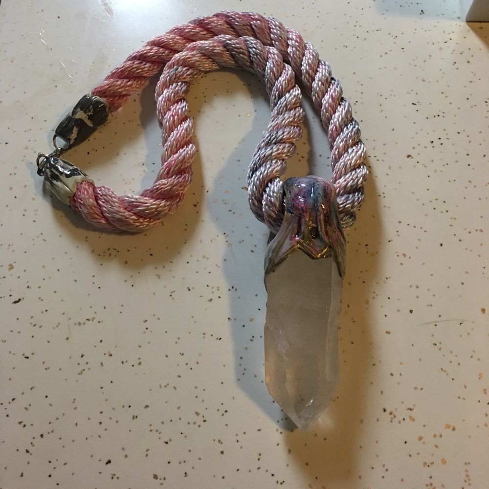 Adina Mills Quartz Necklace