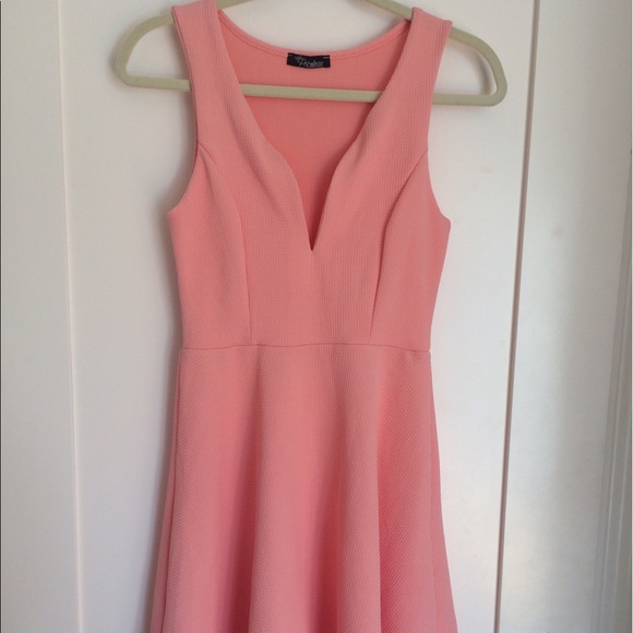 Shop Priceless pink dress - Picture 1 of 2