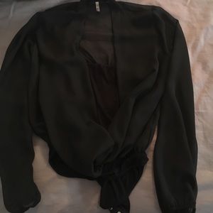 Sheer blouse