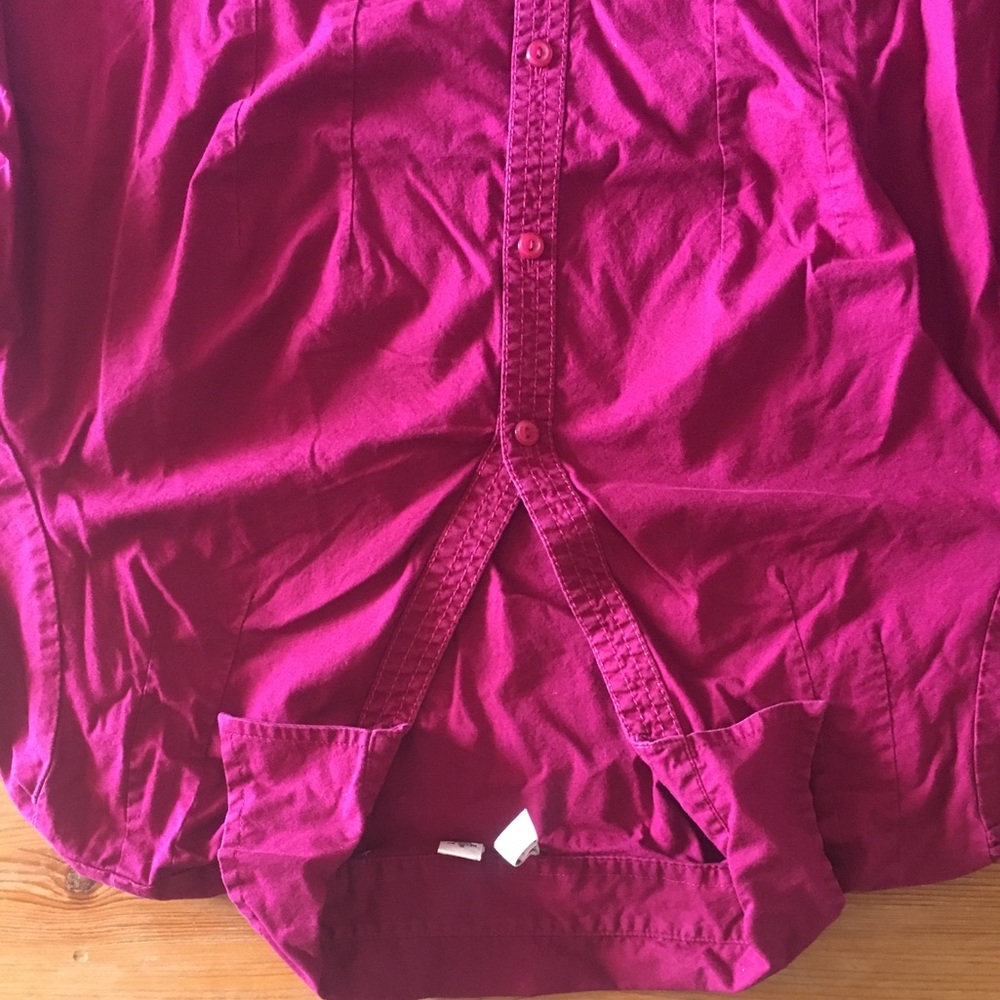 Plum colored tailored Top