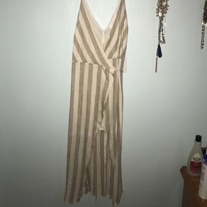 Sleeveless Wrap Dress