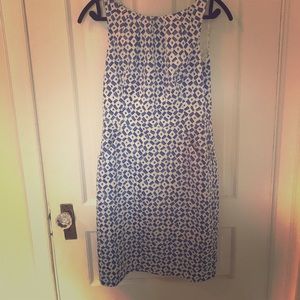 Ralph Lauren Blue Geometric summer dress