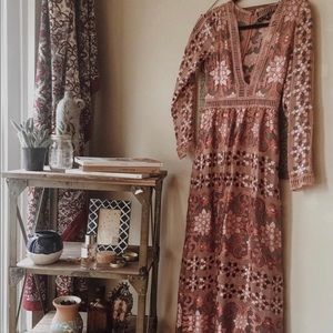 For Love And Lemons Barcelona Maxi Dress XS
