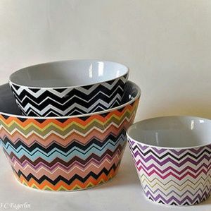 Missoni Mixing Bowls Set