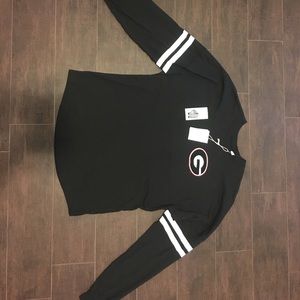 Long sleeve black Georgia bulldogs tee shirt