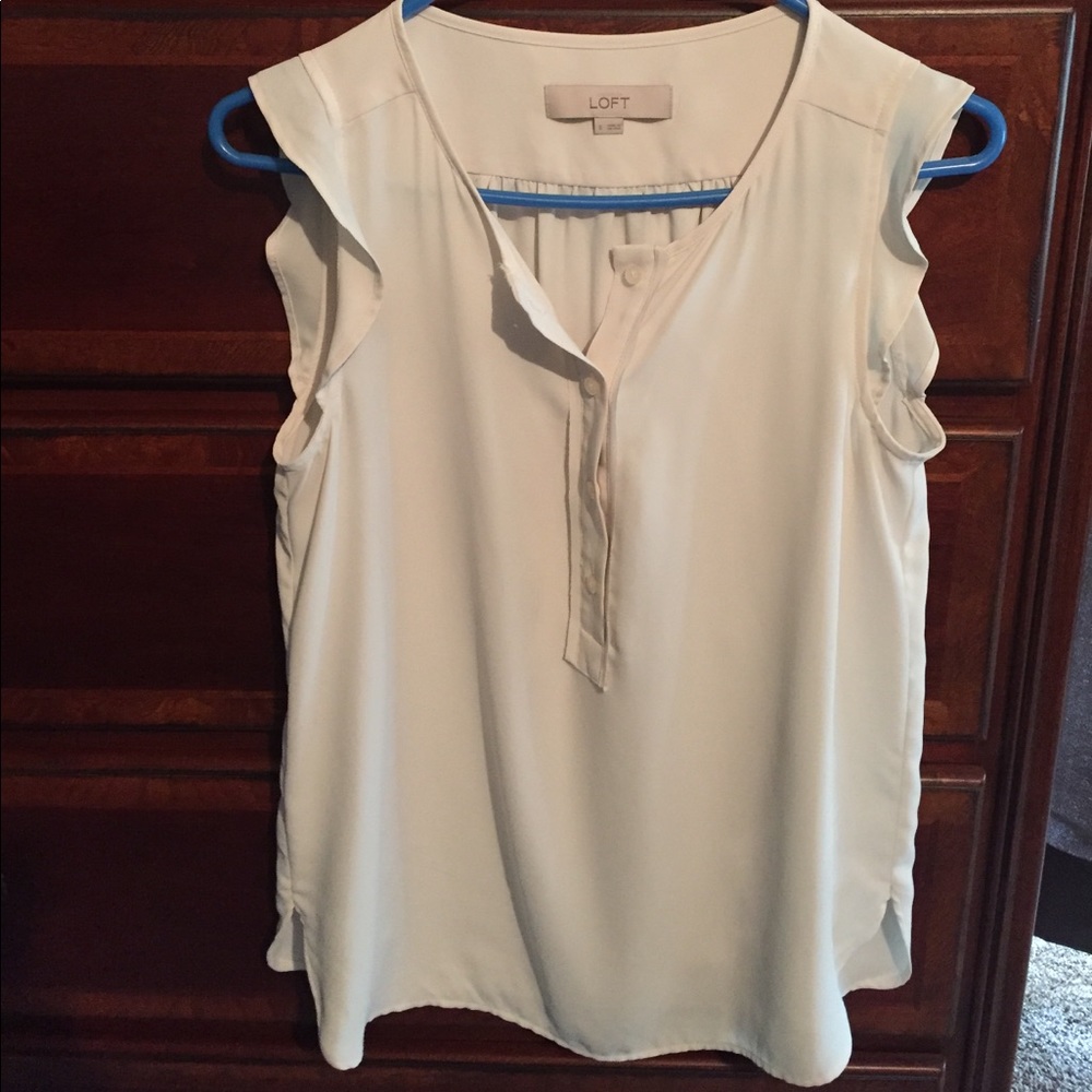 Off white Loft top