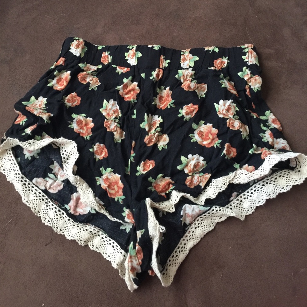 Floral shorts