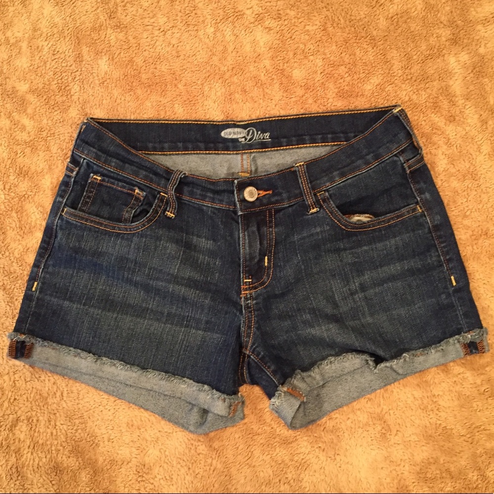 Old Navy Cuffed Jean Shorts