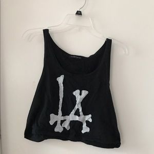 Brandy Melville LA crop top