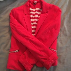 Red blazer