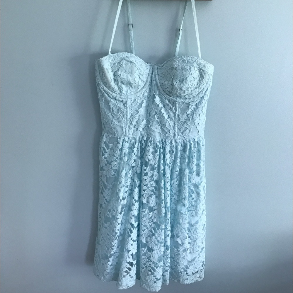 Abercrombie Lace Sweetheart Dress