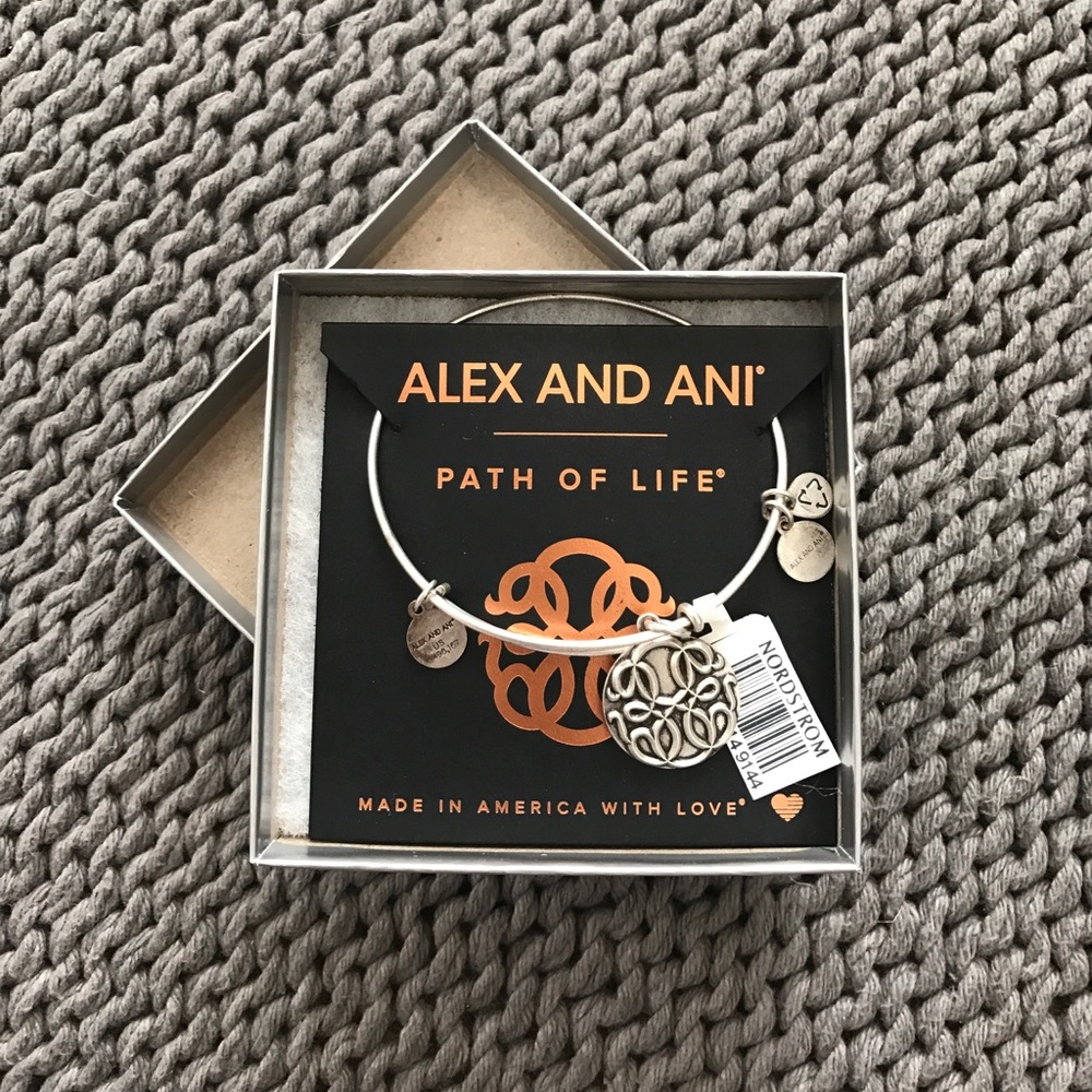 Alex and Ani Path of Life Charm Bangle