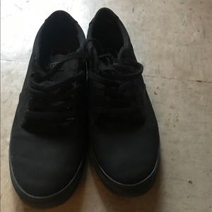 All black vans