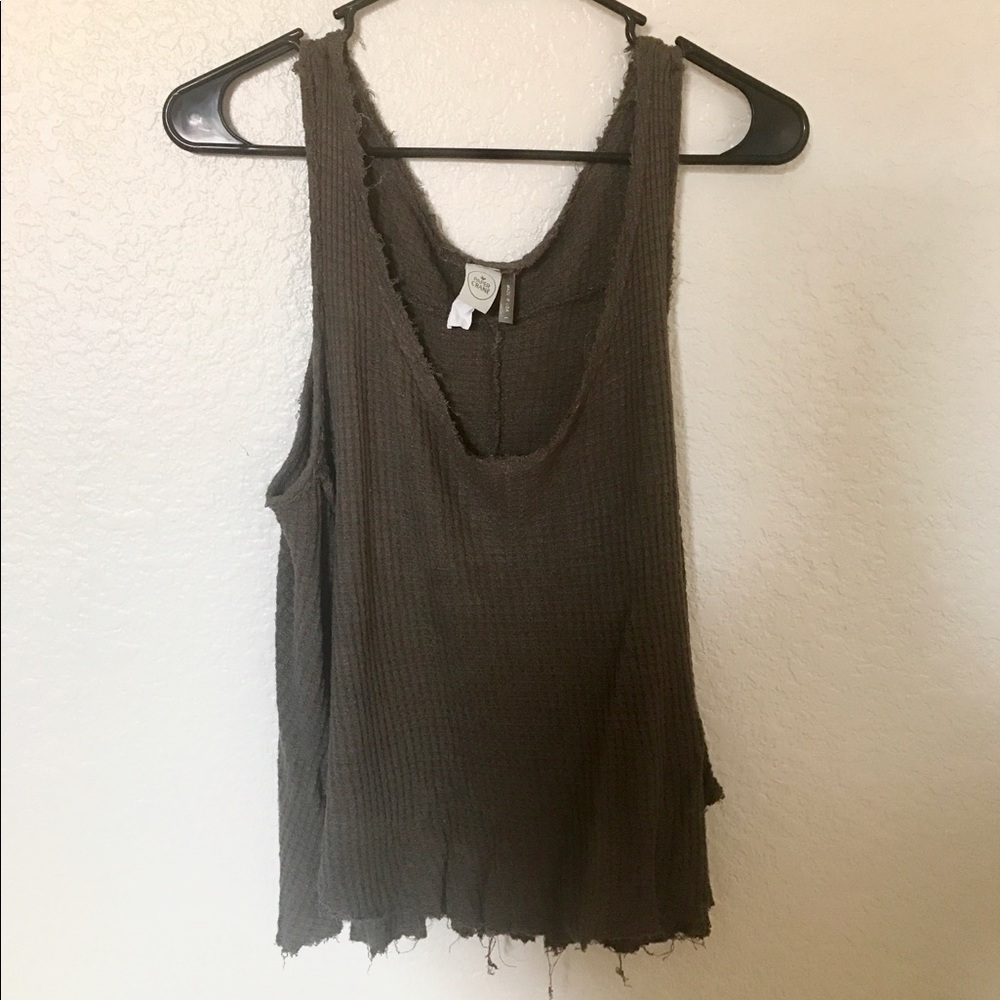 Olive Tank Top